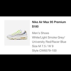 Nike Air Max 95 De Lo mio